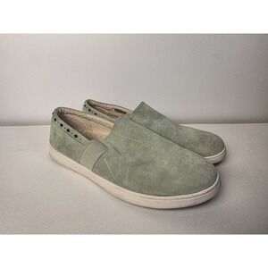 Spenco Green Suede Santa Rosa Loafer Sneakers Womens 9.5D